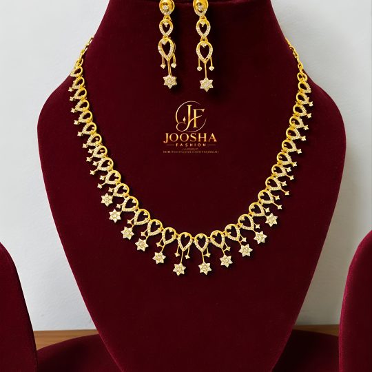 ❤️ Heart Sparkle Ad Stone Necklace
